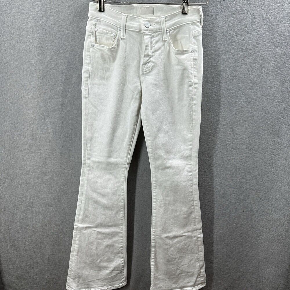 Mother Jeans Womens 25 Down Low Weekender Skimp Straight Leg Denim Minimalist